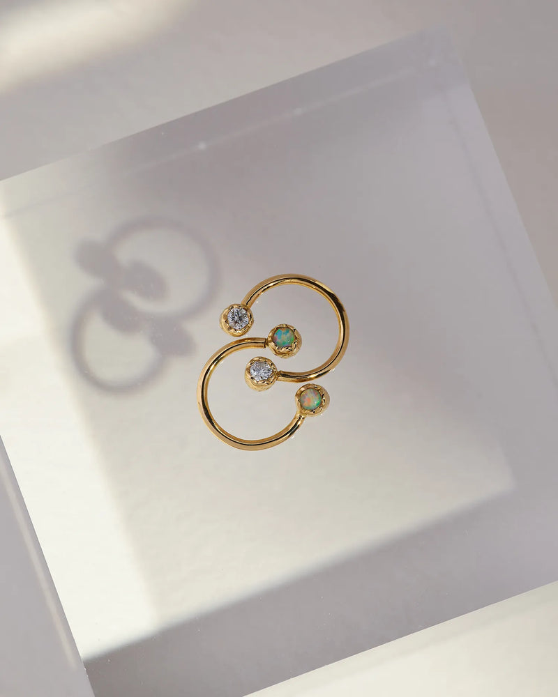 Circular Barbell by Pamela Love – Piercing in #product_material# (#product_color#). 