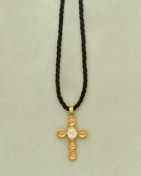 Paola Pendant by Pamela Love – Necklaces in #product_material# (#product_color#). 