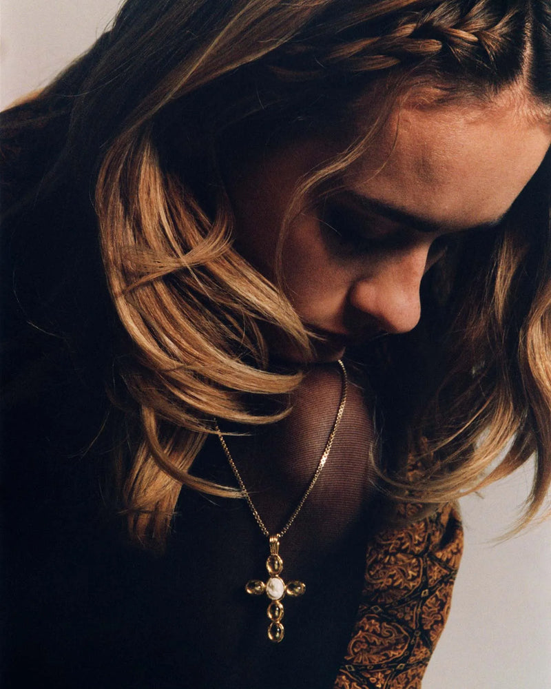 Paola Pendant by Pamela Love – Necklaces in #product_material# (#product_color#). 