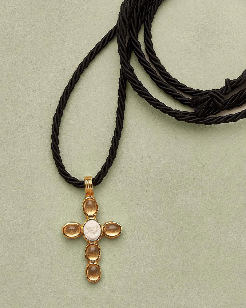 Paola Pendant by Pamela Love – Necklaces in #product_material# (#product_color#). 