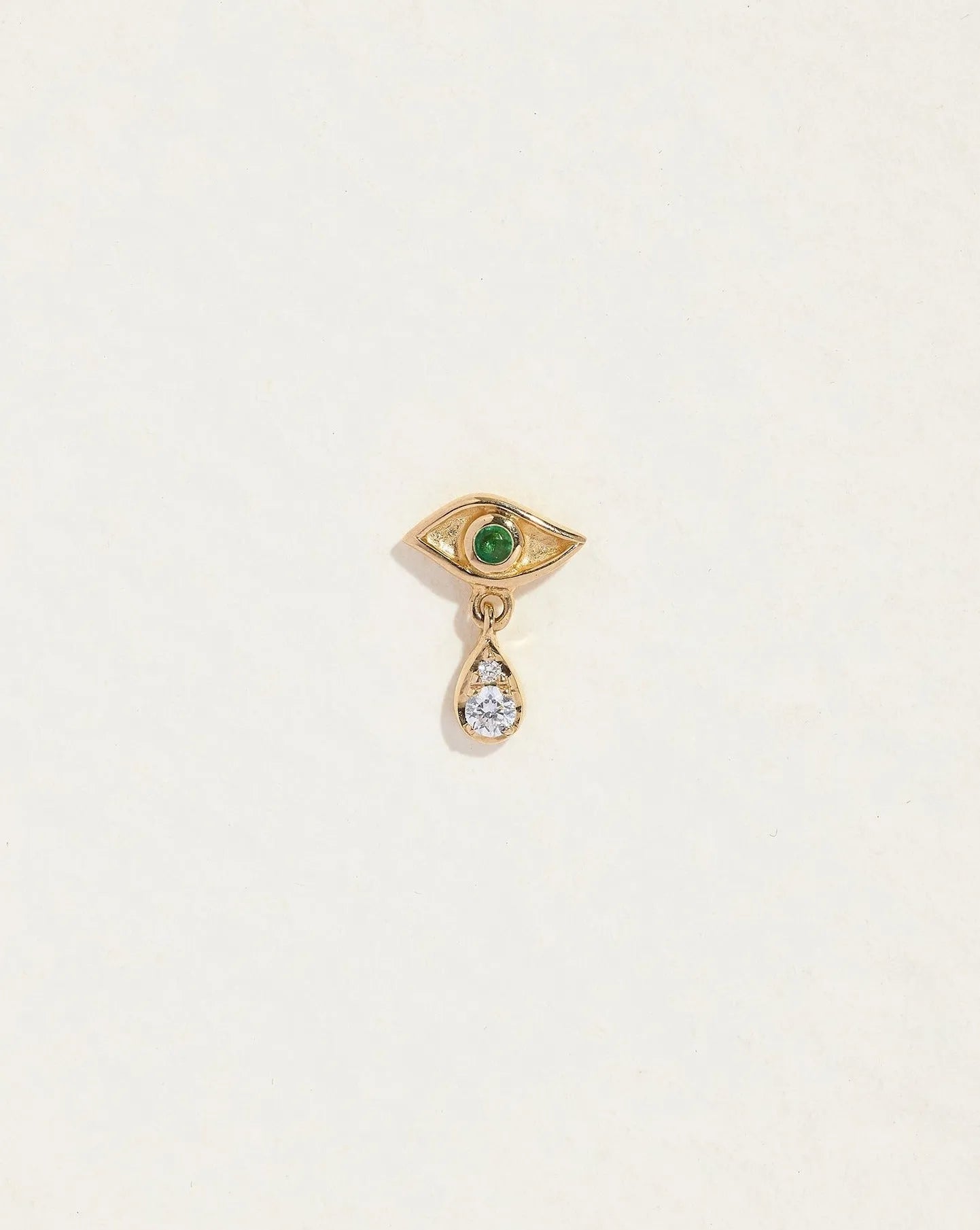Crying Eye Stud by Pamela Love – Piercing in #product_material# (#product_color#). 