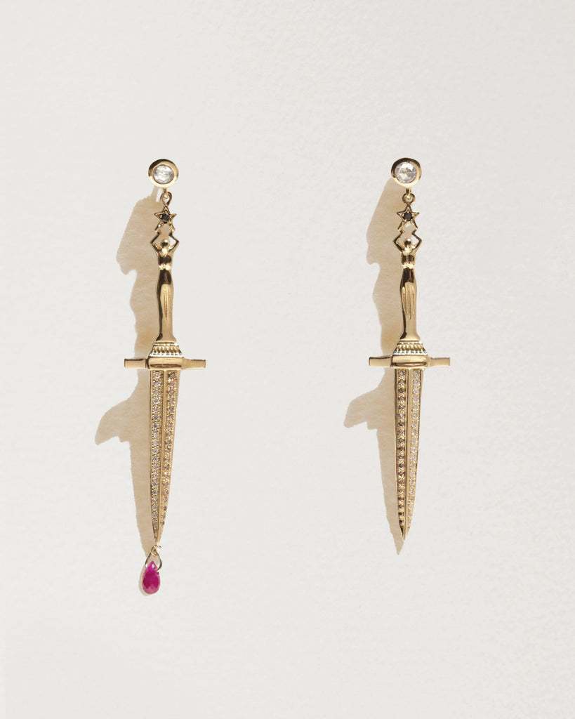 Dagger Earrings