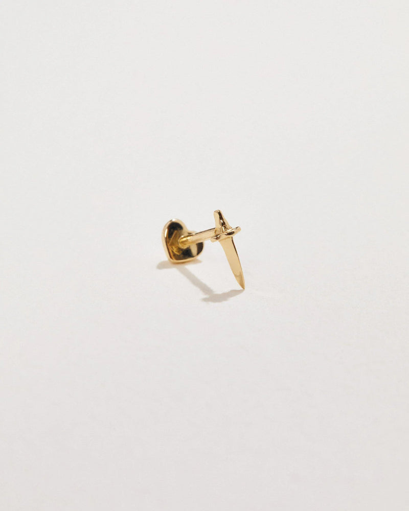 Dagger Stud by Pamela Love – Piercing in #product_material# (#product_color#). 