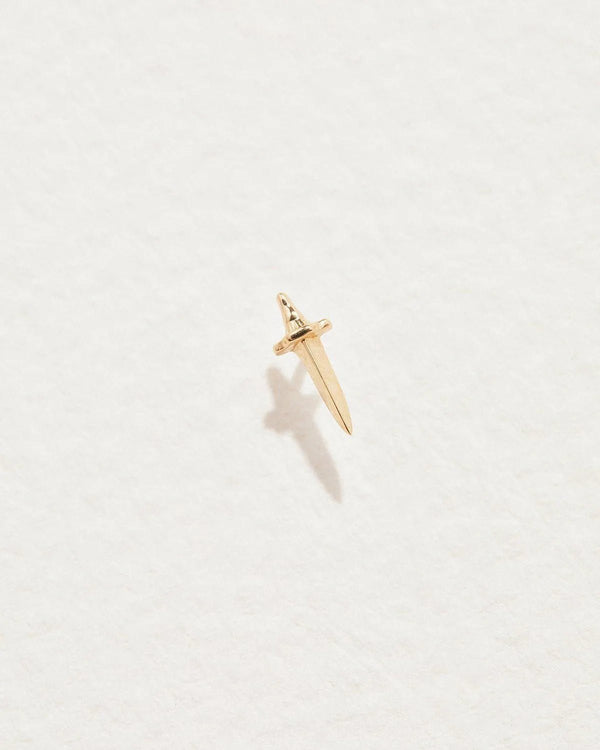 Dagger Stud by Pamela Love – Piercing in #product_material# (#product_color#). 