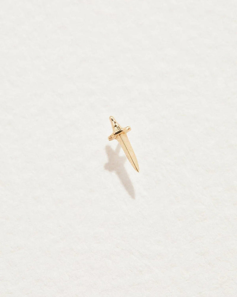 Dagger Stud by Pamela Love – Piercing in #product_material# (#product_color#). 