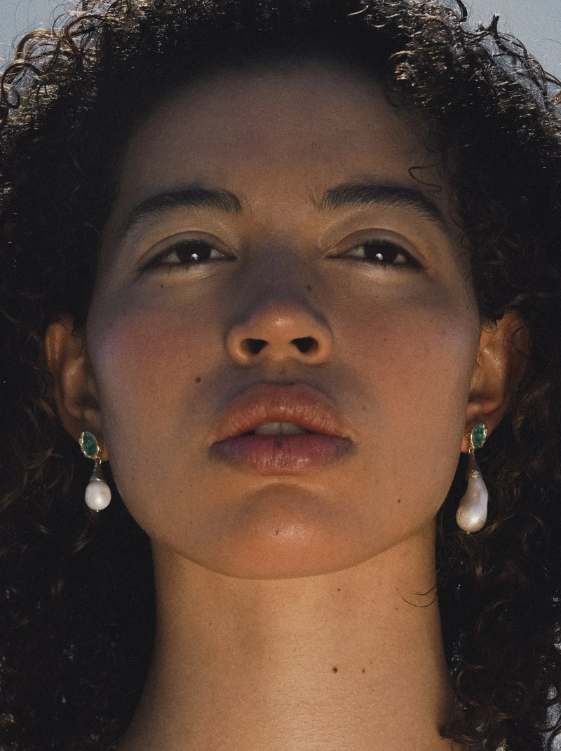 Domus Drop Earring by Pamela Love – Earrings in #product_material# (#product_color#). 