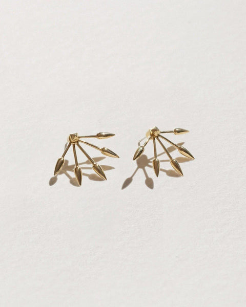 Five Spike Earrings by Pamela Love – Earrings in #product_material# (#product_color#). 
