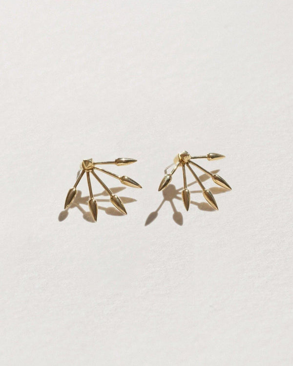 Five Spike Earrings by Pamela Love – Earrings in #product_material# (#product_color#). 
