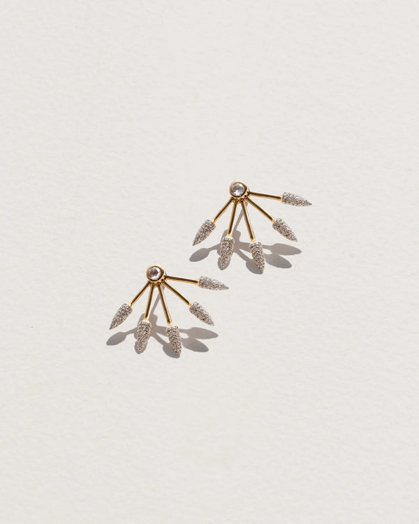 Five Spike Earrings by Pamela Love – Earrings in #product_material# (#product_color#). 