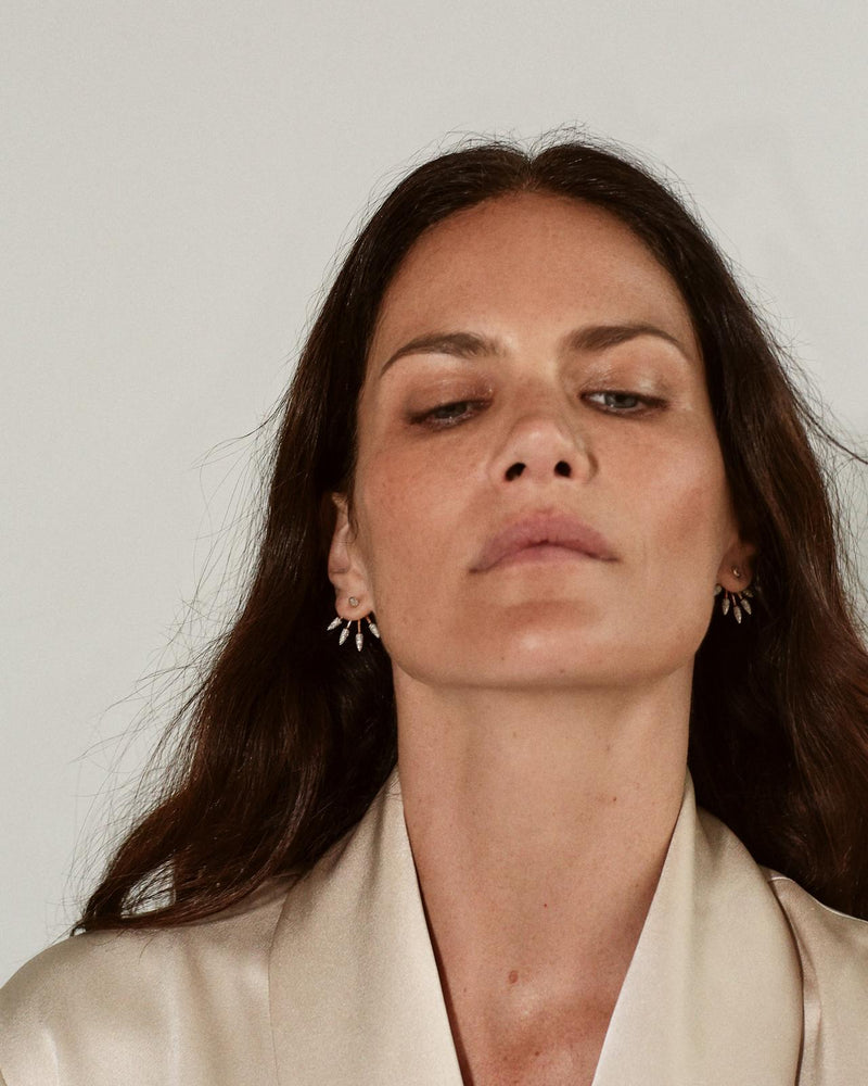 Five Spike Earrings by Pamela Love – Earrings in #product_material# (#product_color#).