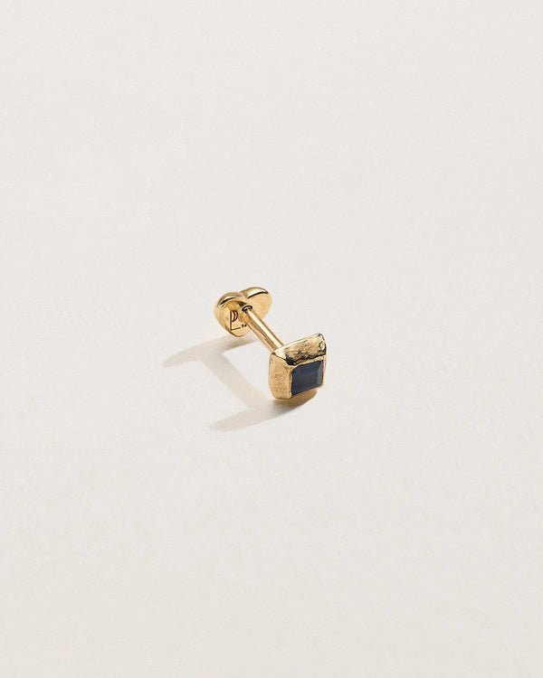 Flat Pyramid Stud by Pamela Love – Piercing in #product_material# (#product_color#). 