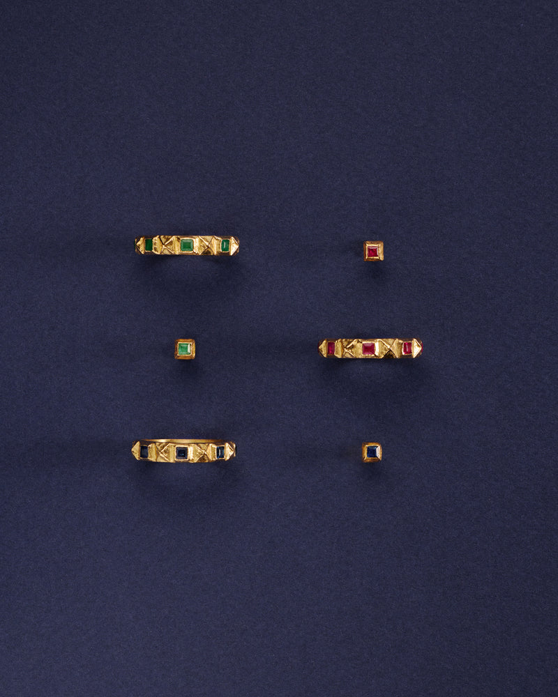 Flat Pyramid Stud by Pamela Love – Piercing in #product_material# (#product_color#).