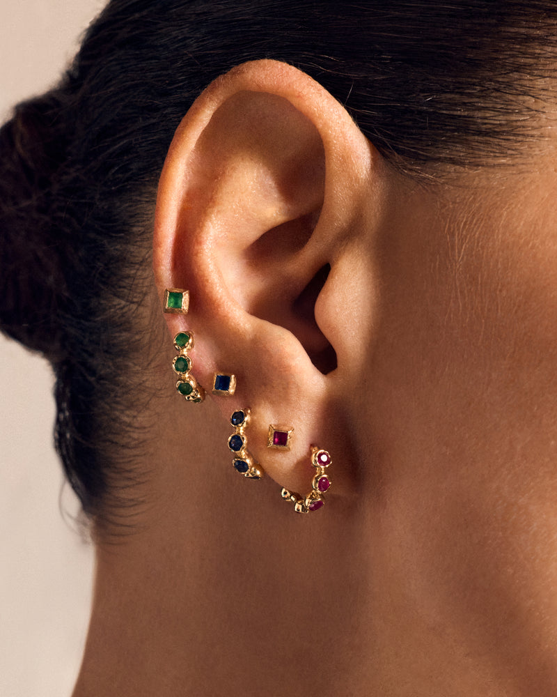 Flat Pyramid Stud by Pamela Love – Piercing in #product_material# (#product_color#).