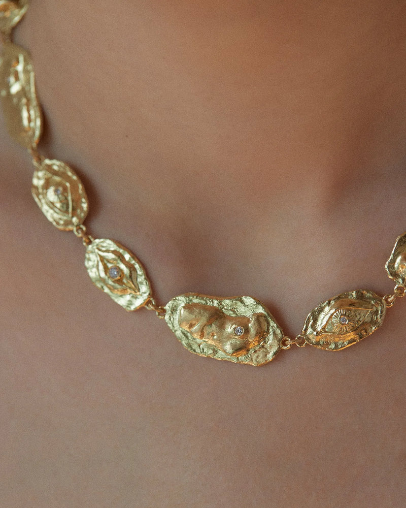 Fragment Collar by Pamela Love – Necklaces in #product_material# (#product_color#). 