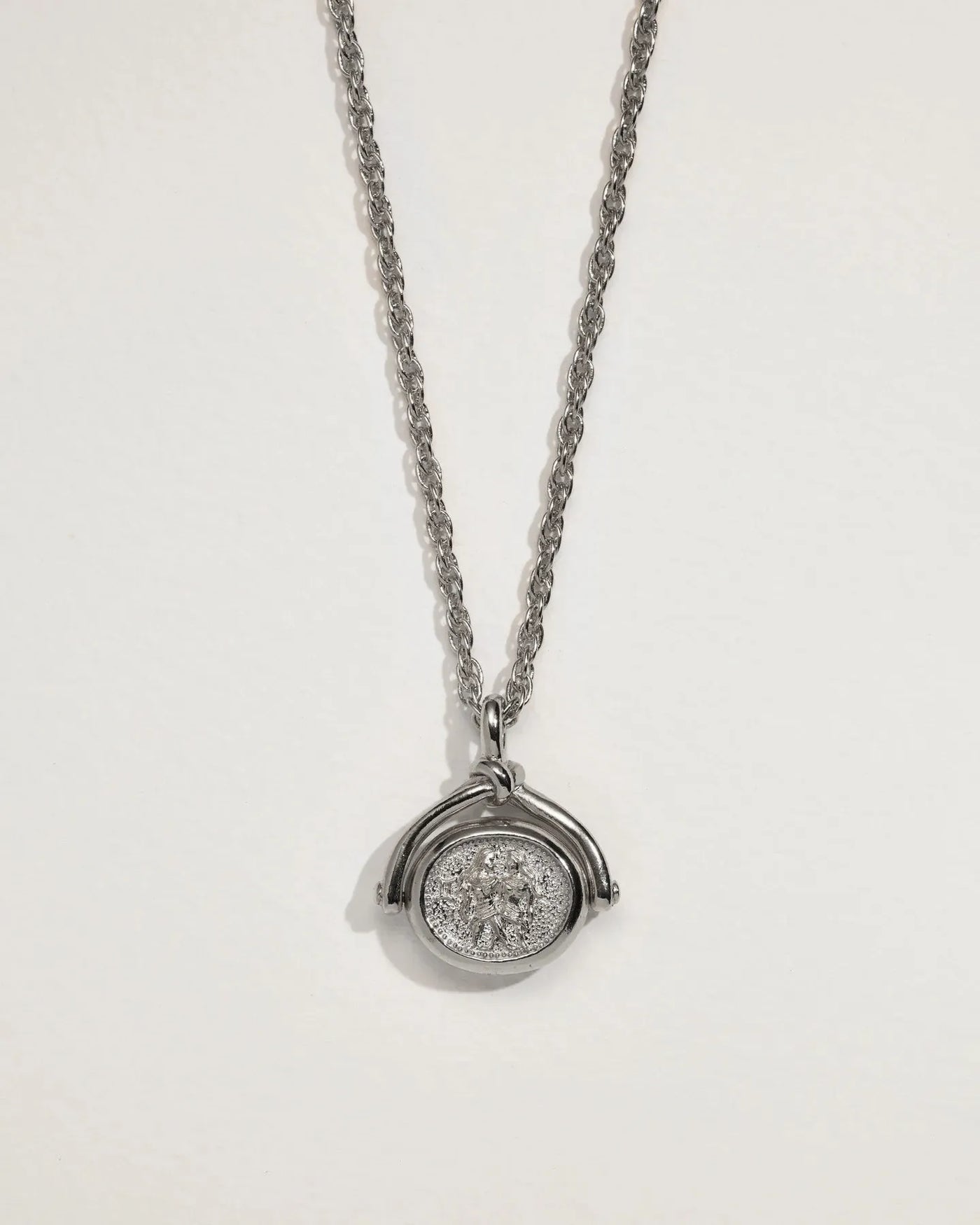 Gemini Sign Spinner Pendant Necklace - Pamela Love