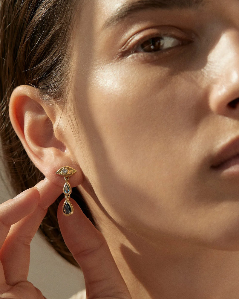 Long Cry Earring by Pamela Love – Earrings in #product_material# (#product_color#). 