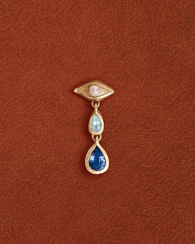 Long Cry Earring by Pamela Love – Earrings in #product_material# (#product_color#). 