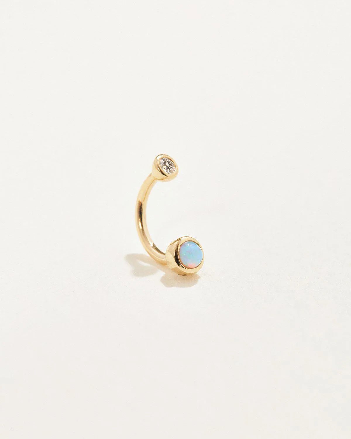アクセサリー CARINA PIERCE Gravitation Hook - Opal Hook Piercing - Pamela Love