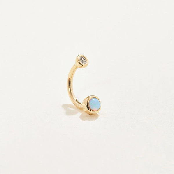 アクセサリー CARINA PIERCE Gravitation Hook - Opal Hook Piercing - Pamela Love