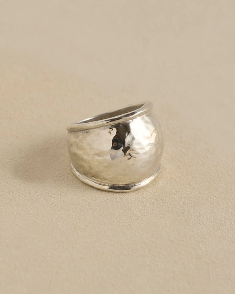 Hammered Radius Ring by Pamela Love – Ring in #product_material# (#product_color#).  hammered-radius-ring-2