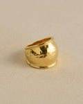 Hammered Radius Ring