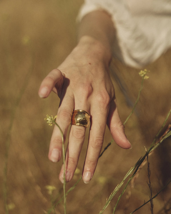 Hammered Radius Ring by Pamela Love – Ring in #product_material# (#product_color#). 