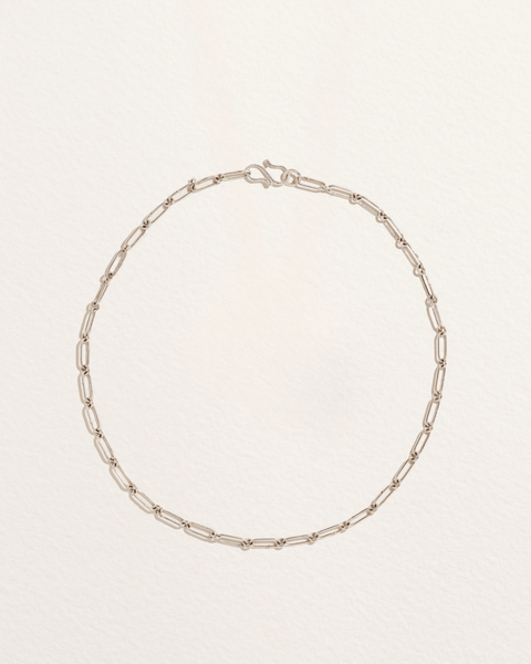 Fiona Chain by Pamela Love – Necklaces in #product_material# (#product_color#).  handmade-fiona-chain-necklace-silver