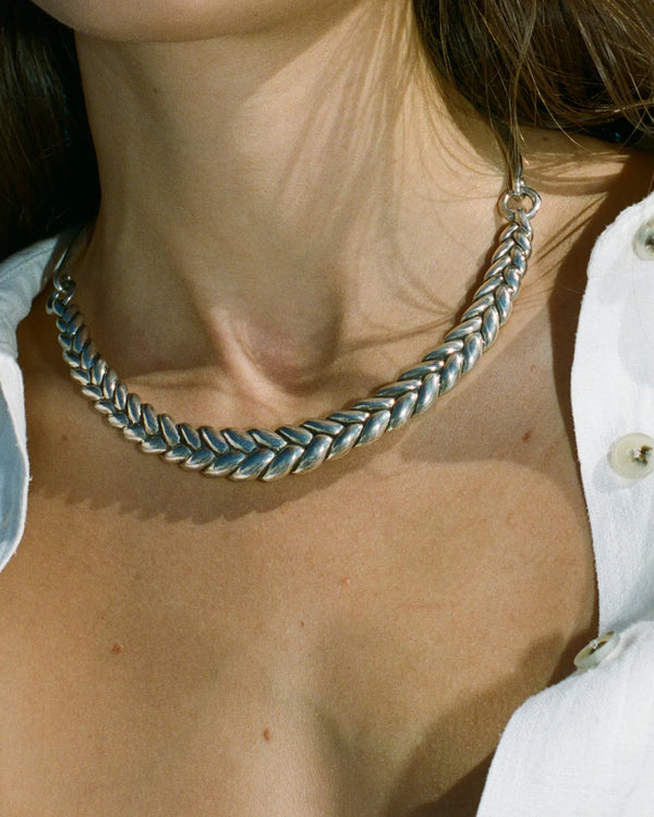 Helia Collar by Pamela Love – Necklaces in #product_material# (#product_color#). 