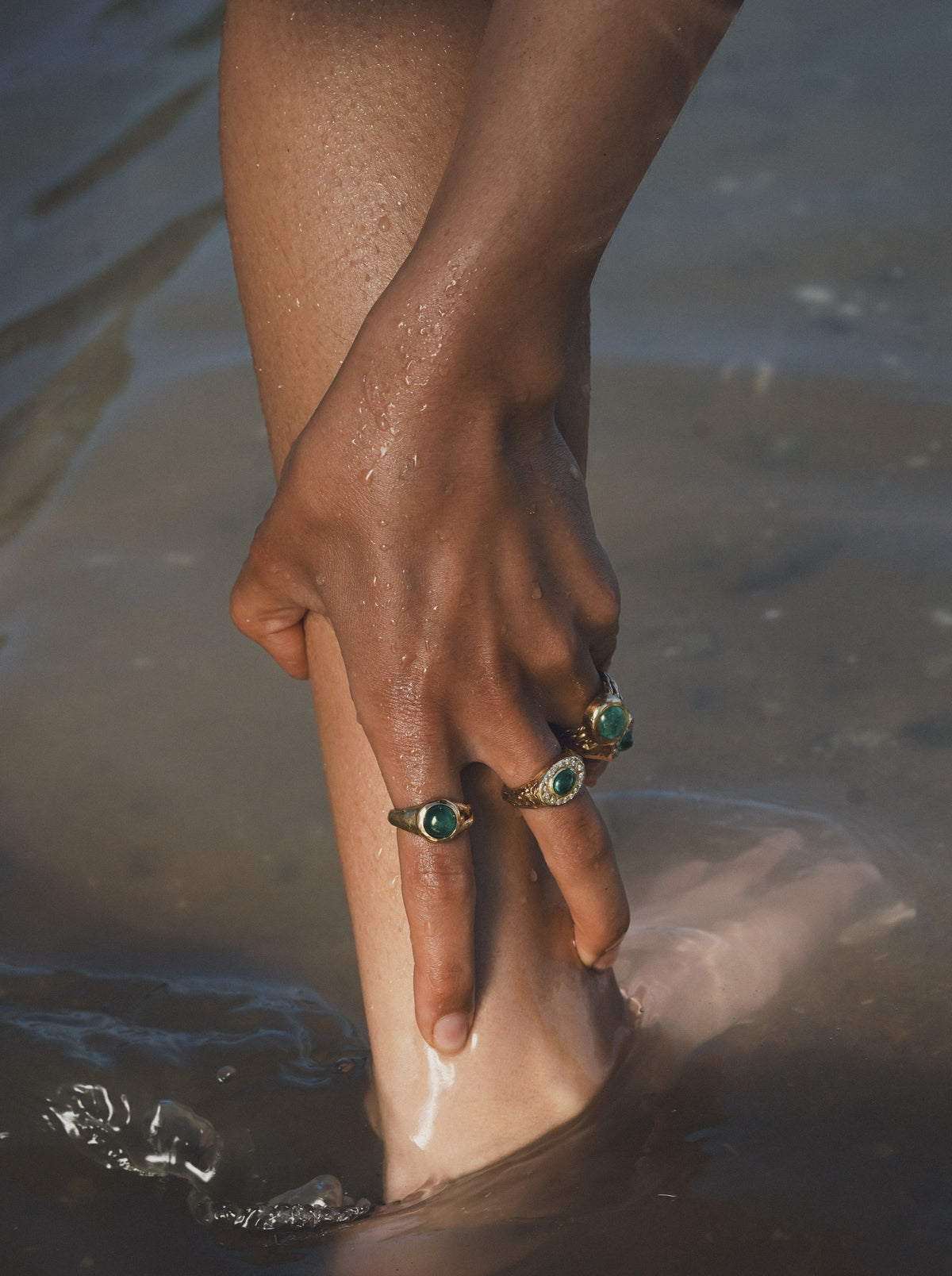Helia I, Muzo Emerald Ring - Pamela Love – PLB-R10A-Y-E00-7