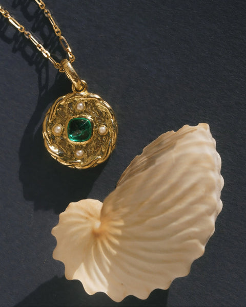 Helm Pendant by Pamela Love – Necklaces in #product_material# (#product_color#).  helm-pendant