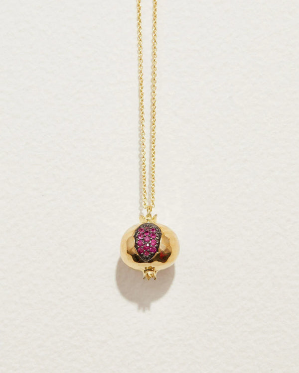 Ruby Hera Pendant by Pamela Love – Necklaces in #product_material# (#product_color#). 
