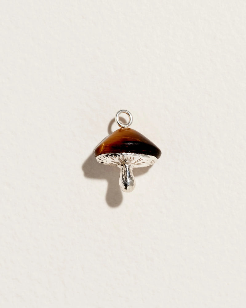 Inlay Mushroom Charm by Pamela Love – Charm in #product_material# (#product_color#). 