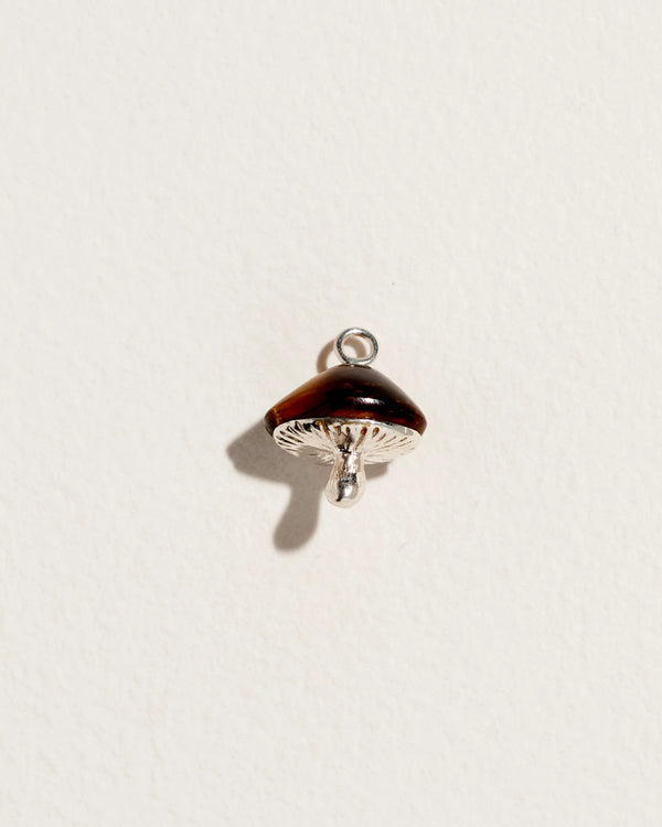 Inlay Mushroom Charm by Pamela Love – Charm in #product_material# (#product_color#). 