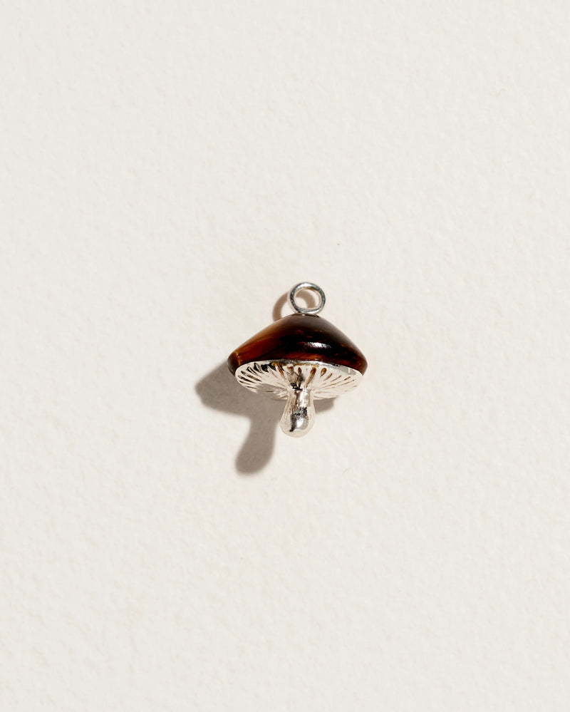 Inlay Mushroom Charm by Pamela Love – Charm in #product_material# (#product_color#). 