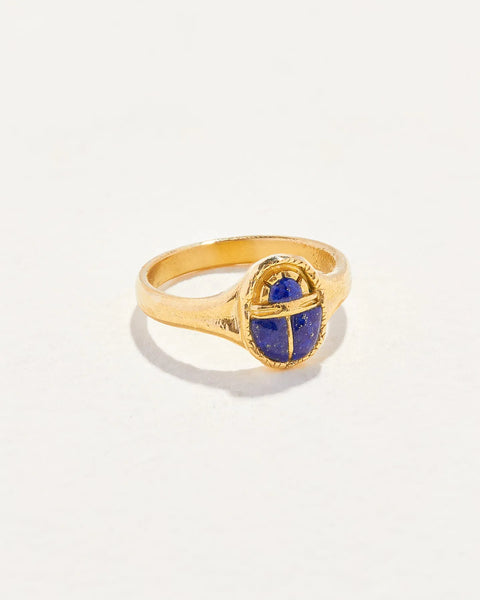 Inlay Scarab Ring by Pamela Love – Ring in #product_material# (#product_color#). 
