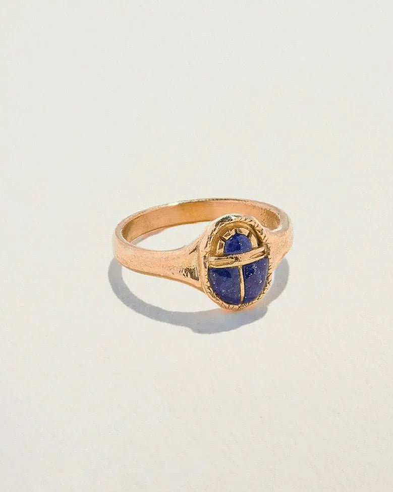 Inlay Scarab Ring by Pamela Love – Ring in #product_material# (#product_color#). 
