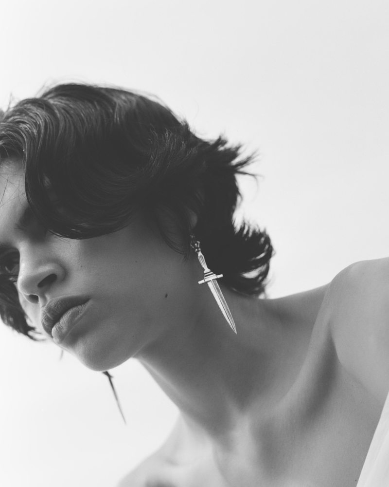 Large Dagger Earrings by Pamela Love – Earrings in #product_material# (#product_color#).