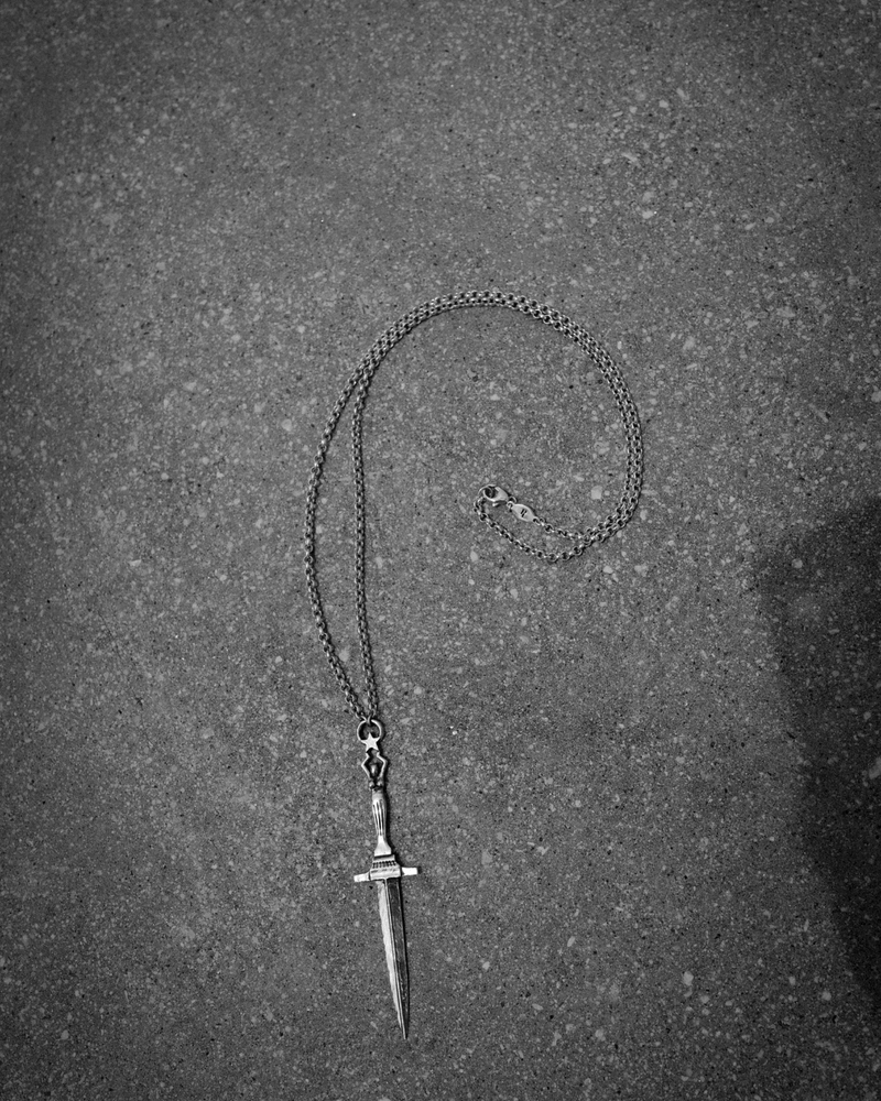 Large Dagger Pendant by Pamela Love – Necklaces in #product_material# (#product_color#).