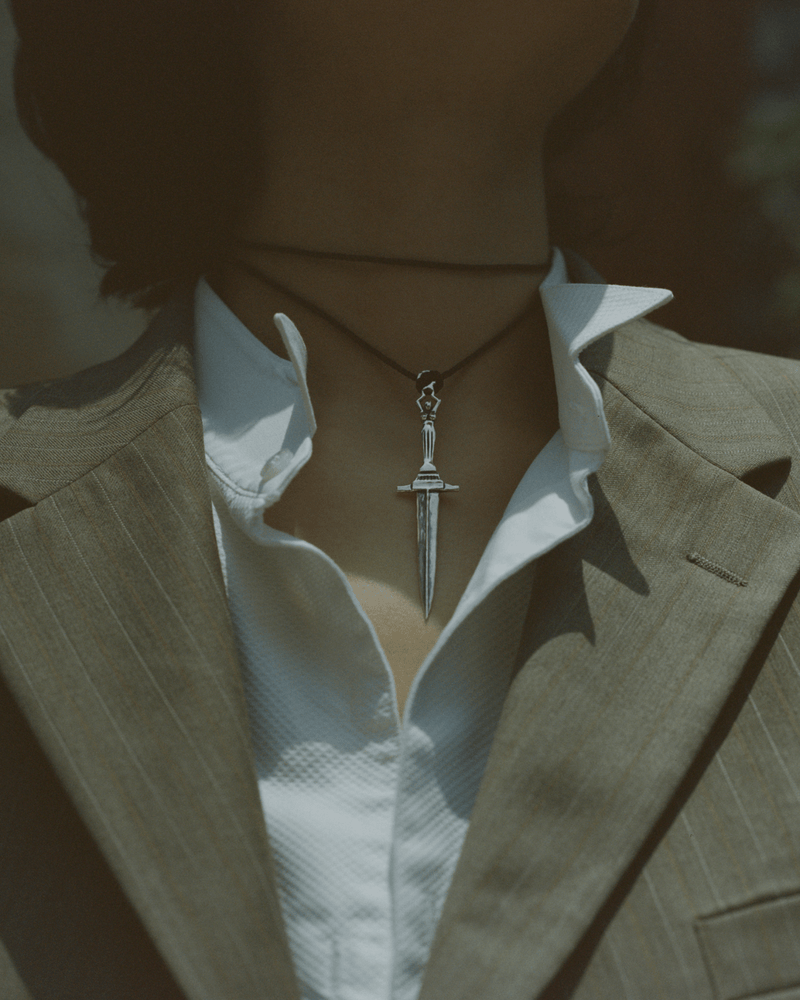 Large Dagger Pendant by Pamela Love – Necklaces in #product_material# (#product_color#).