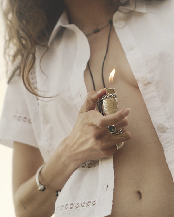 Fiamma Necklace by Pamela Love – Necklaces in #product_material# (#product_color#). 