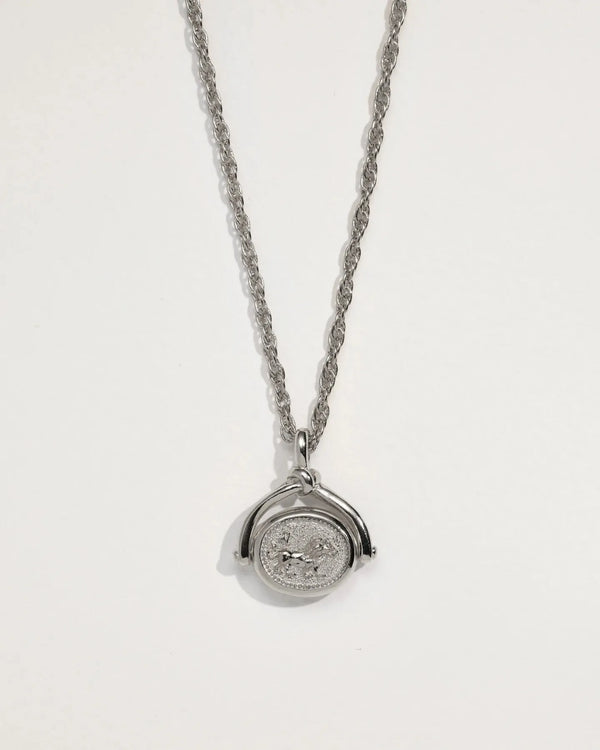 Leo Spinner Pendant by Pamela Love – Necklaces in #product_material# (#product_color#). 