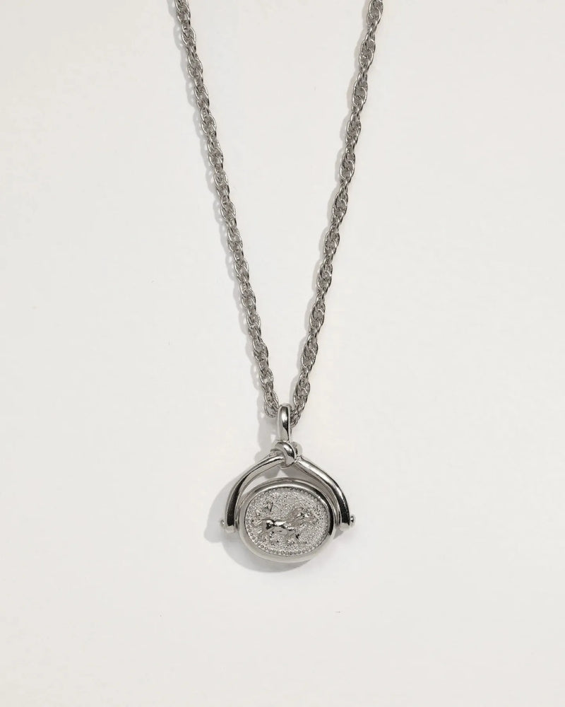 Leo Spinner Pendant by Pamela Love – Necklaces in #product_material# (#product_color#). 