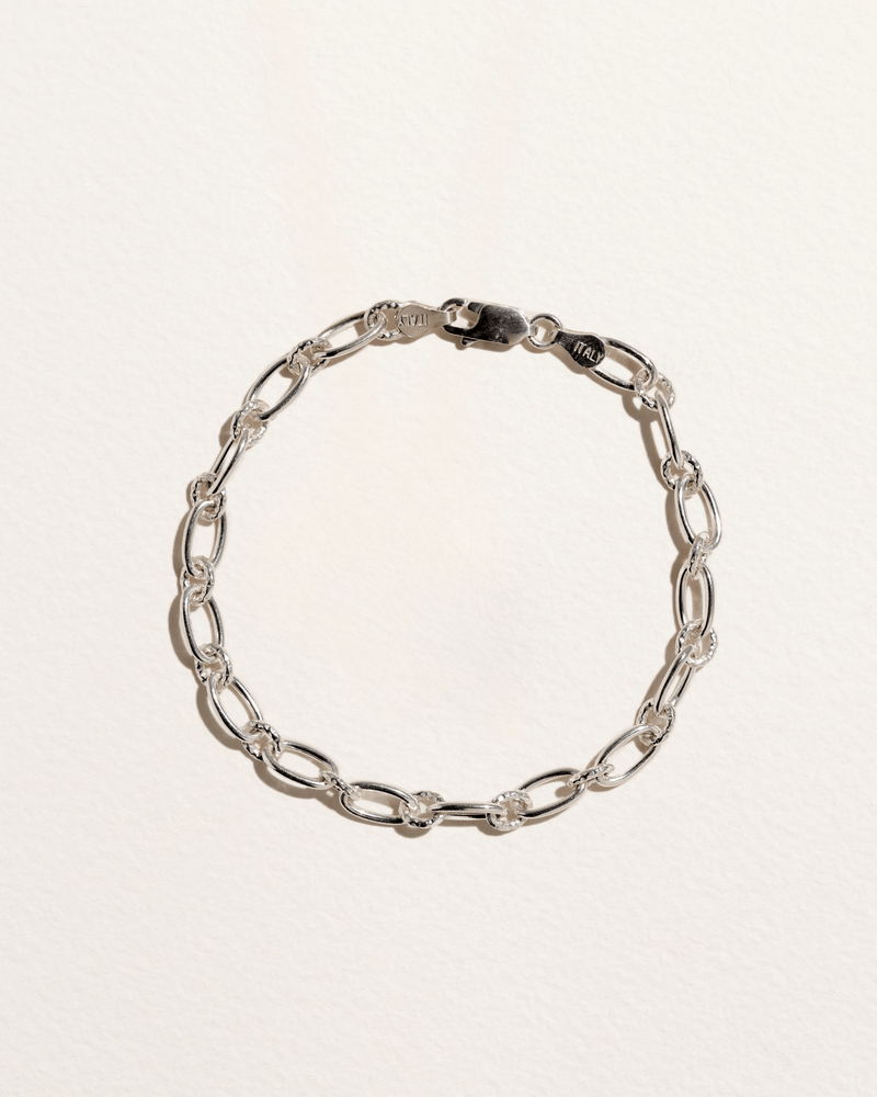 Long + Short Link Chain Bracelet by Pamela Love – Bracelets in #product_material# (#product_color#). 