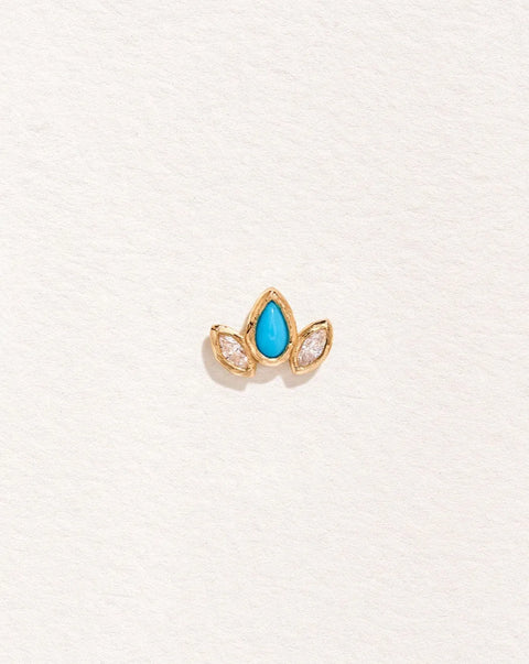 Marquise Pear Stud by Pamela Love – Piercing in #product_material# (#product_color#).  marquise-pear-stud-copy-1