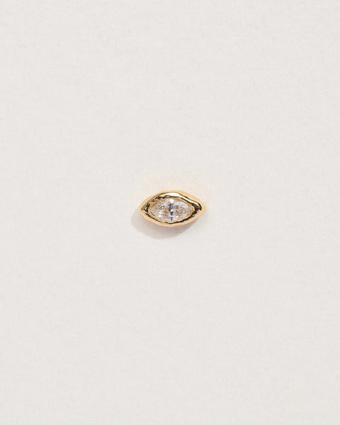 Marquise Stud by Pamela Love – Piercing in #product_material# (#product_color#).  marquise-stud