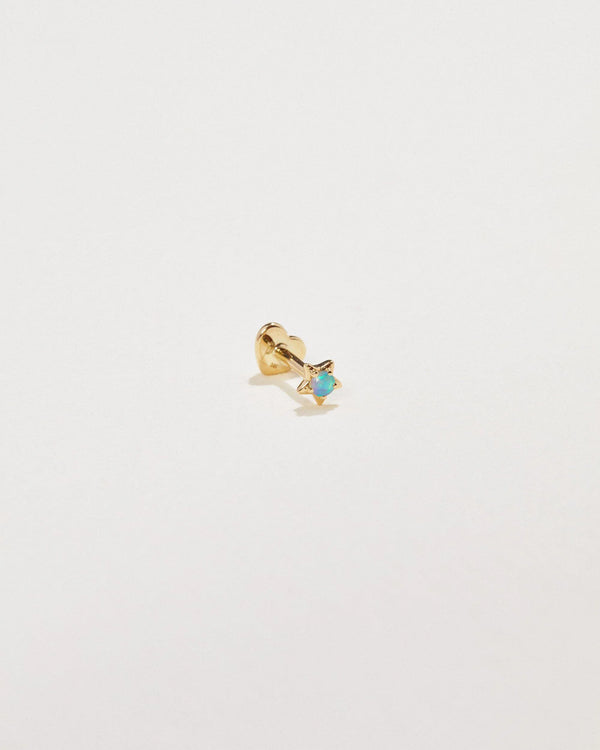 Midnight Star Stud by Pamela Love – Piercing in #product_material# (#product_color#). 