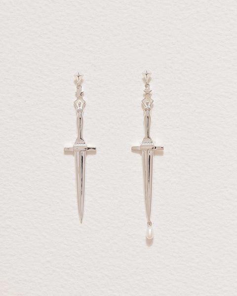 Dagger Earrings by Pamela Love – Earrings in #product_material# (#product_color#). 