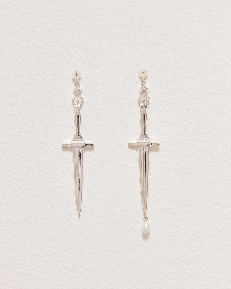 Dagger Earrings by Pamela Love – Earrings in #product_material# (#product_color#). 