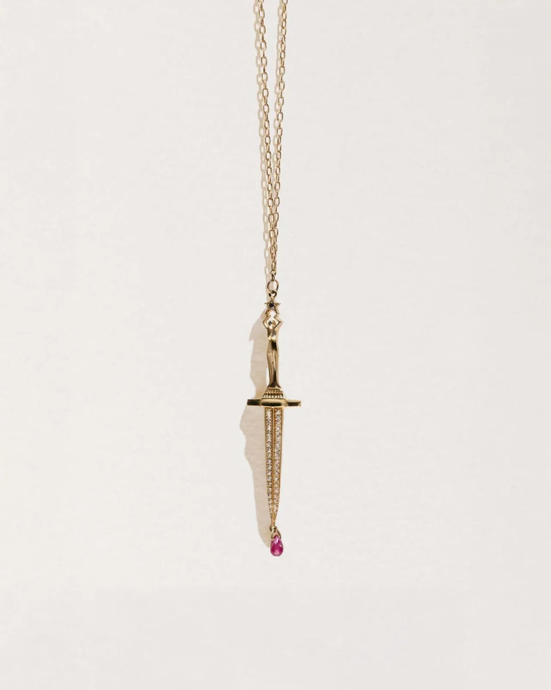 Dagger Pendant by Pamela Love – Necklaces in #product_material# (#product_color#). 