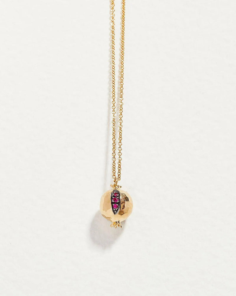Mini Ruby Hera Pendant by Pamela Love – Necklaces in #product_material# (#product_color#). 